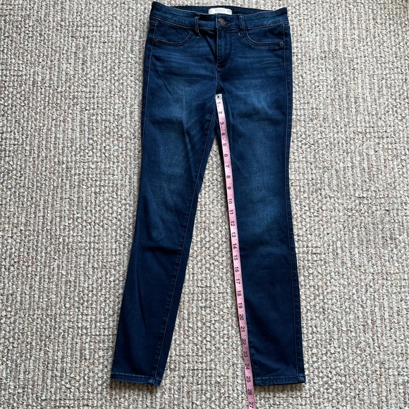 Abercrombie & Fitch Mid Rose Denim Jean Jeggings 0S - Picture 4 of 8